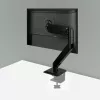 Desk Mount Gas Spring Monitor Arm Arctic X1-3D — supports up to 43 inch / 10 kg, VESA 75x75–100x100, Melns