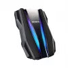 Ārējais cietais disks ADATA HD770G 2TB 2,5 collu USB 3.2 Gen 1 melns, triecienizturīgs, ar kopnes barošanu