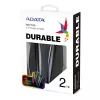 Ārējais cietais disks ADATA HD770G 2TB 2,5 collu USB 3.2 Gen 1 melns, triecienizturīgs, ar kopnes barošanu