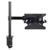 StarTech.com Laptop Desk Mount - Monitora un klēpjdatora stiprinājums - atbalsta displejus līdz 34 collām (8 kg / 17,6 mārciņas) un klēpjdatorus (4,5 kg / 9,9 mārciņas) - kustīgs VESA klēpjdatora paliktņa rokturis - skava / atveres stiprinājums