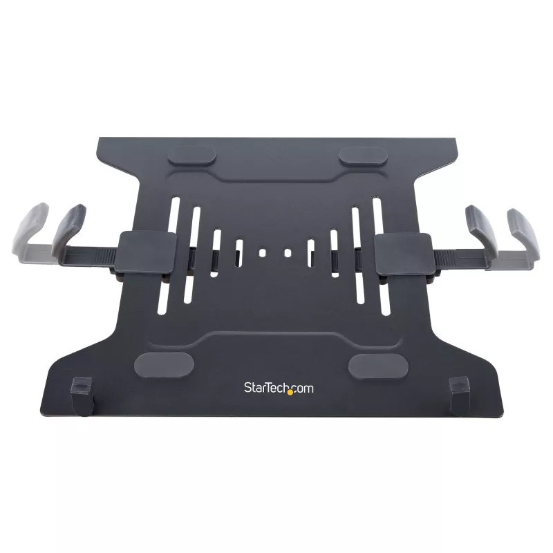 StarTech.com Laptop Desk Mount - Monitora un klēpjdatora stiprinājums - atbalsta displejus līdz 34 collām (8 kg / 17,6 mārciņas) un klēpjdatorus (4,5 kg / 9,9 mārciņas) - kustīgs VESA klēpjdatora paliktņa rokturis - skava / atveres stiprinājums