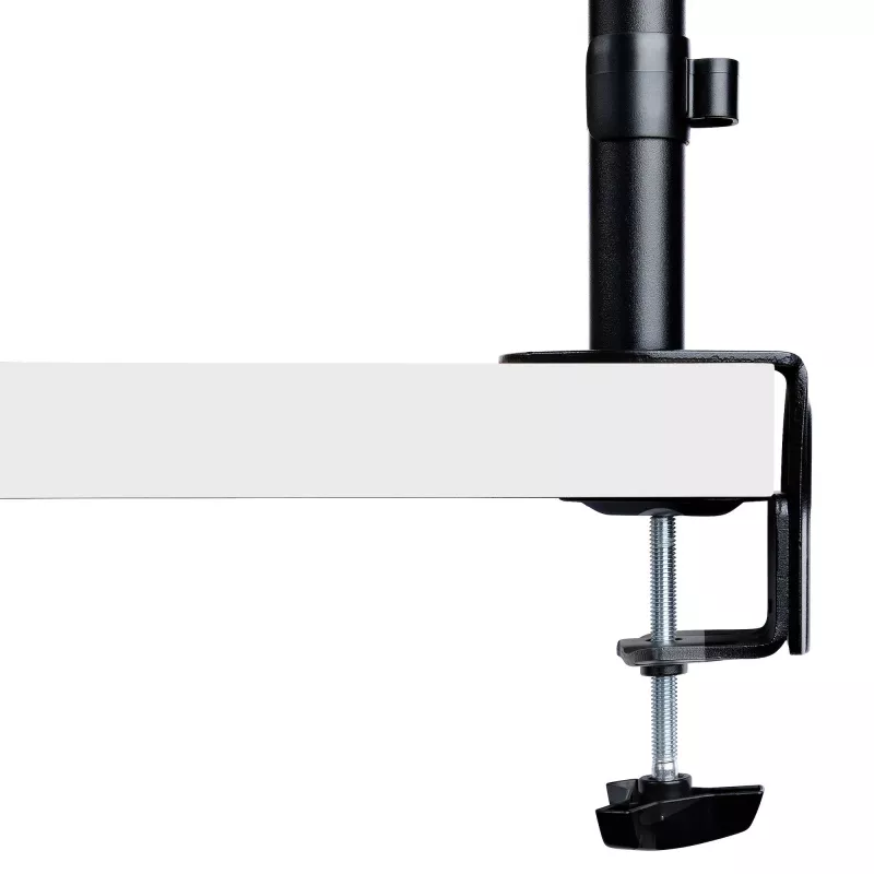StarTech.com Laptop Desk Mount - Monitora un klēpjdatora stiprinājums - atbalsta displejus līdz 34 collām (8 kg / 17,6 mārciņas) un klēpjdatorus (4,5 kg / 9,9 mārciņas) - kustīgs VESA klēpjdatora paliktņa rokturis - skava / atveres stiprinājums