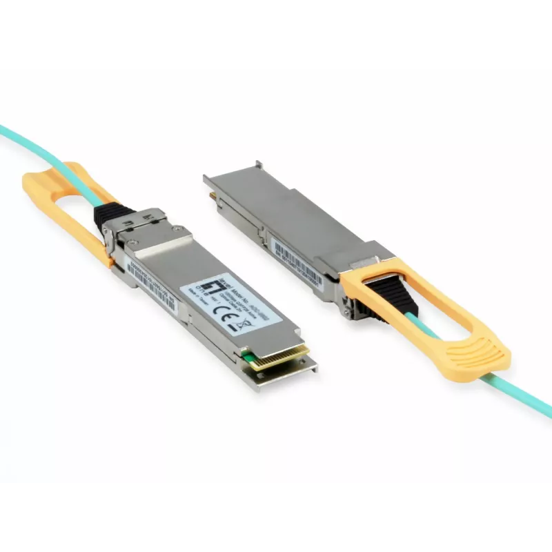 LevelOne AOC-0501 tīkla raiduztvērēja modulis Optiskā šķiedra 103100 Mbit/s QSFP28 850 nm