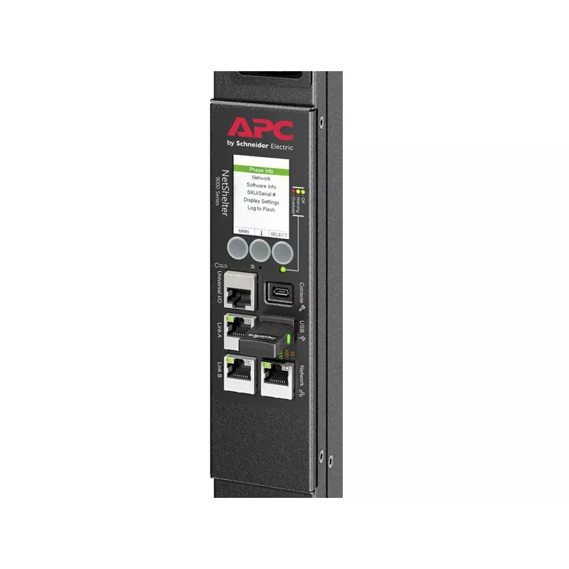 APC APDU9953 barošanas sadales bloks (PDU) 24 maiņstrāvas rozetes 0U melns