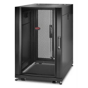 APC NetShelter SX, Serveru statīvu korpuss, 18U, melns, 925A x 600P x 900D mm