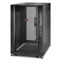 APC NetShelter SX, Serveru statīvu korpuss, 18U, melns, 925A x 600P x 900D mm