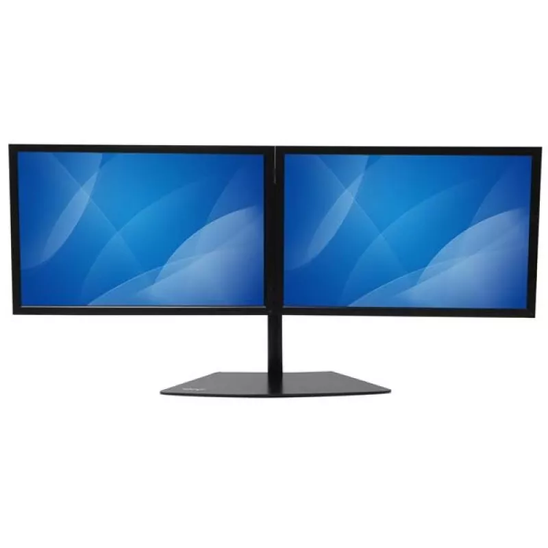 StarTech.com Dubultā monitoru statīvs - horizontāls - melns