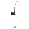 StarTech.com Cubicle Monitor Mount - Kubikula sienas viena monitora pakaramais - līdz 34 collu VESA stiprinājuma displejs - augstumā regulējams ergonomisks biroja kubikula piekaramais plakanā paneļa āķis un skavas kronšteins