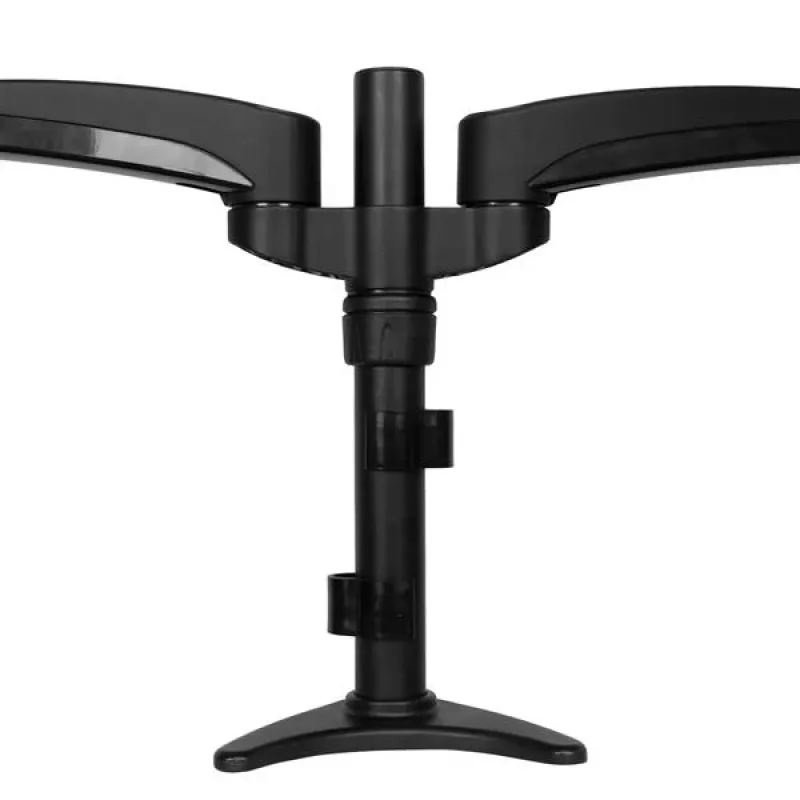 StarTech.com Desk-Mount Dual Monitor Arm - Articulating, Clamp, 13.6 kg, 30.5 cm (12 inch), 61 cm (24 inch), 100 x 100 mm, Melns