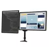 StarTech.com Desk-Mount Dual Monitor Arm - Articulating, Clamp, 13.6 kg, 30.5 cm (12 inch), 61 cm (24 inch), 100 x 100 mm, Melns