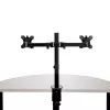 StarTech.com Galda stiprinājums divu monitoru kronšteins - Galda skava / Kabeļu atveres VESA monitora stiprinājums līdz pat 32 collu displejiem - Ergonomisks regulējams monitora kronšteins - Augstuma regulēšana/Noliekšana/Pagriešana/Rotēšana