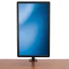 StarTech.com galda monitora statīvs – locītavas tipa viena monitora statīvs ar staba stiprinājumu – ergonomisks, augstumā regulējams monitora stiprinājums – galda skava/starpsienas stiprinājums