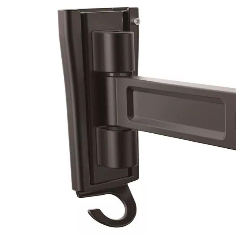 StarTech.com sienas stiprinājuma monitora plecs - viens grozāms, 15 kg, 33 cm (13 collas), 68.6 cm (27 collas), 75 x 75 mm, 100 x 100 mm, melns