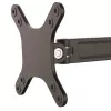 StarTech.com sienas stiprinājuma monitora plecs - viens grozāms, 15 kg, 33 cm (13 collas), 68.6 cm (27 collas), 75 x 75 mm, 100 x 100 mm, melns