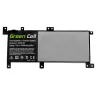 Baterija zaļa Cell AS111 ASUS X556U X556UA X556UB X556UF X556UJ X556UQ X556UR X556UV