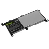 Baterija zaļa Cell AS111 ASUS X556U X556UA X556UB X556UF X556UJ X556UQ X556UR X556UV