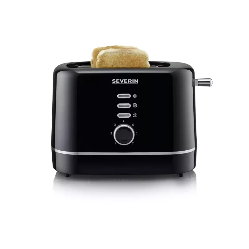 Toasteris Severin AT 4321 2 šķēlēm 850 W melns