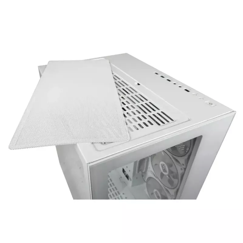 PC korpuss LC-Power Gaming 807W Midi Tower balts