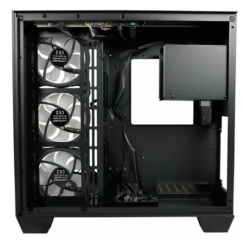 Datorkorpuss LC-Power 809B Midi Tower Melns