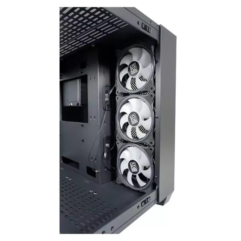 Datorkorpuss LC-Power 809B Midi Tower Melns