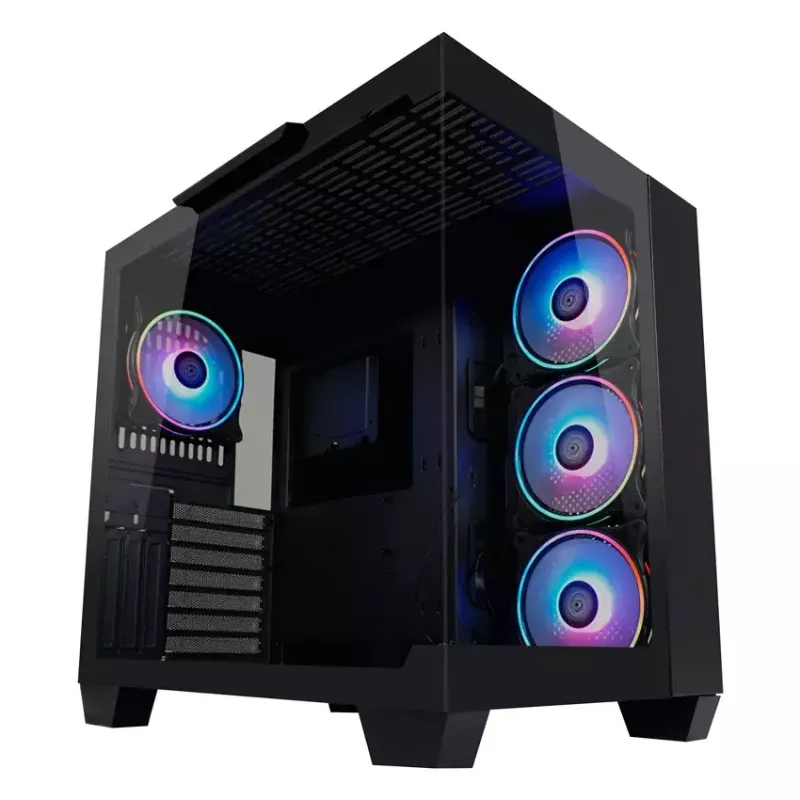 Datorkorpuss LC-Power 809B Midi Tower Melns