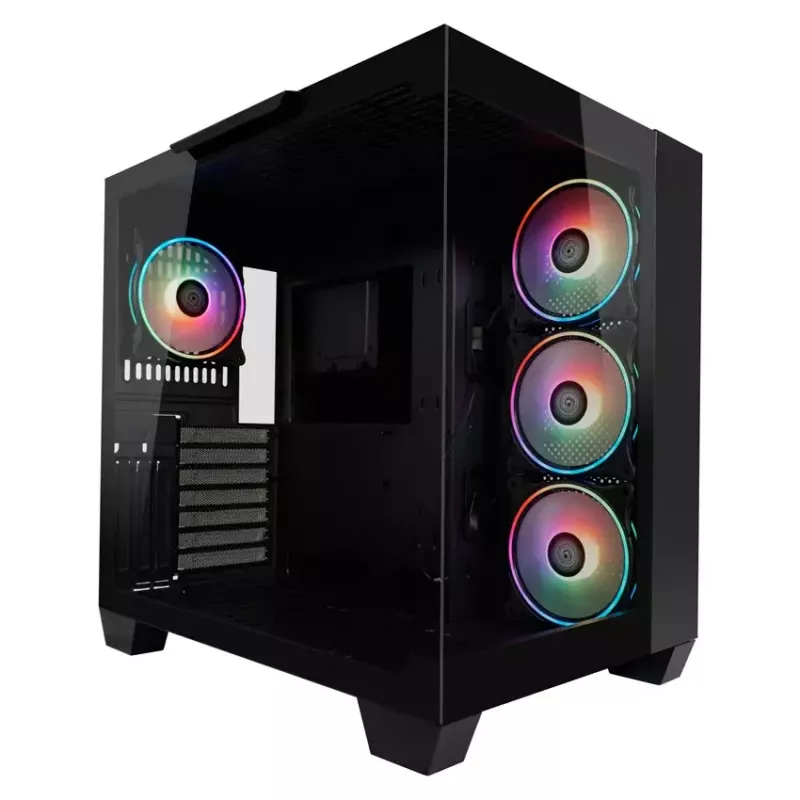 Datorkorpuss LC-Power 809B Midi Tower Melns