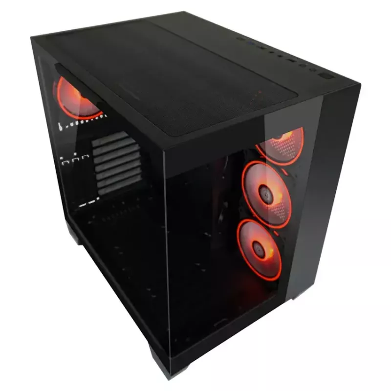 Datorkorpuss LC-Power 809B Midi Tower Melns