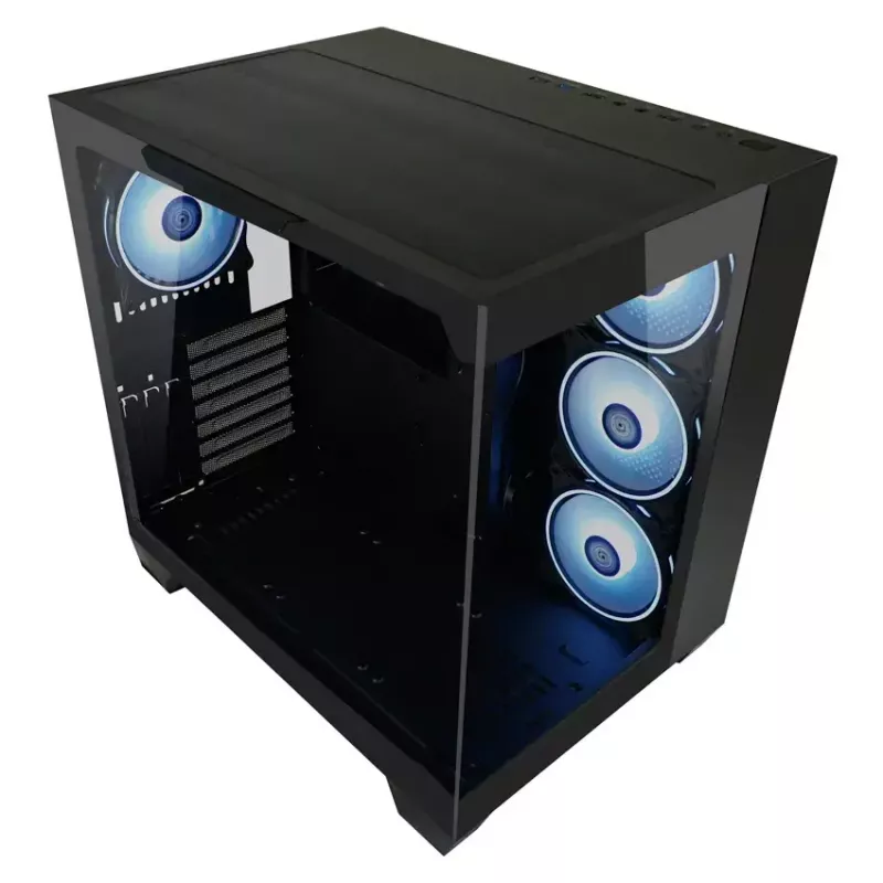 Datorkorpuss LC-Power 809B Midi Tower Melns