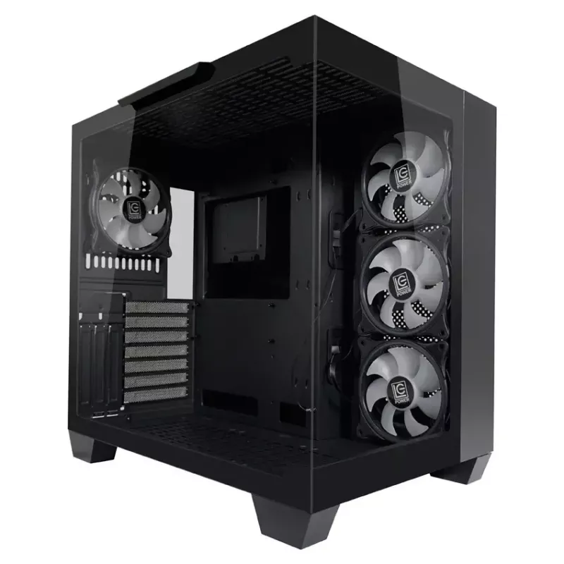 Datorkorpuss LC-Power 809B Midi Tower Melns