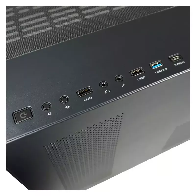 Datorkorpuss LC-Power 809B Midi Tower Melns
