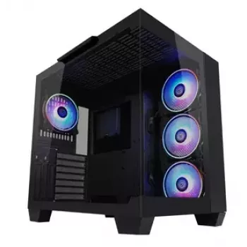 Datorkorpuss LC-Power 809B Midi Tower Melns