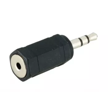 savienotāju adapteris Microconnect AUDALX 3.5mm uz 2.5mm Melns