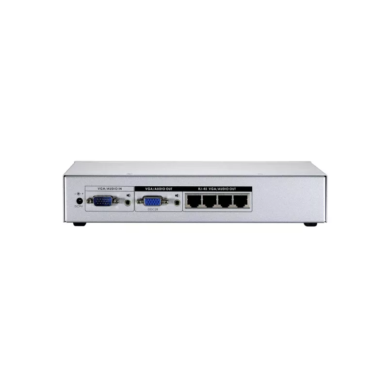 AV raidītājs LevelOne 4-Port Cat.5 VGA Transmitter