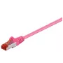 Microconnect B-FTP60025PI tīkla kabelis rozā 0,25 m Cat6 F/UTP (FTP)