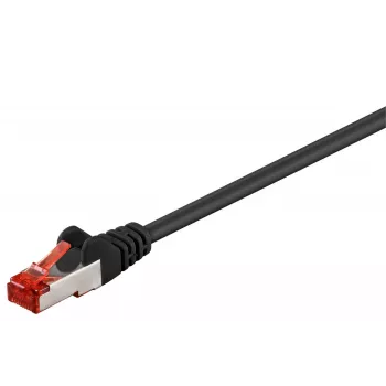 Microconnect B-FTP601S tīkla kabelis melns 1 m Cat6 F/UTP (FTP)