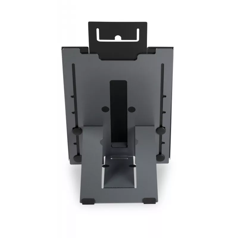 BakkerElkhuizen Ergo-Q Hybrid Pro, Laptop statīvs, Melns, Tumši pelēks, Alumīnijs, Gumija, Tērauds, 25,4 cm (10 collas), 40,6 cm (16 collas), 25,4 cm (10 collas)