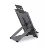 BakkerElkhuizen Ergo-Q Hybrid Pro, Laptop statīvs, Melns, Tumši pelēks, Alumīnijs, Gumija, Tērauds, 25,4 cm (10 collas), 40,6 cm (16 collas), 25,4 cm (10 collas)