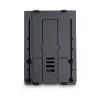 BakkerElkhuizen Ergo-Q Hybrid Pro, Laptop statīvs, Melns, Tumši pelēks, Alumīnijs, Gumija, Tērauds, 25,4 cm (10 collas), 40,6 cm (16 collas), 25,4 cm (10 collas)