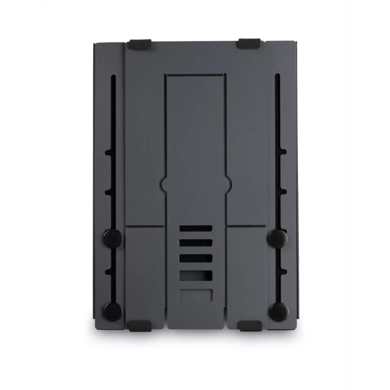 BakkerElkhuizen Ergo-Q Hybrid Pro, Laptop statīvs, Melns, Tumši pelēks, Alumīnijs, Gumija, Tērauds, 25,4 cm (10 collas), 40,6 cm (16 collas), 25,4 cm (10 collas)
