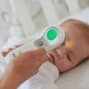 Braun BNT300WE digitālais ķermeņa termometrs ar attālinātu sensora nolasīšanu Balts Piere Pogas