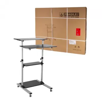 Datorgalds LogiLink BP0070 melns pelēks