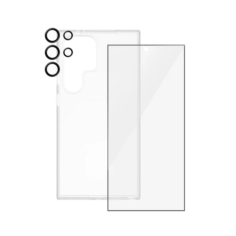 PanzerGlass SAFE. by ® 3-in-1 komplekts Samsung Galaxy S24 Ultra