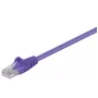 Microconnect B-UTP502P tīkla kabelis, violets, 2 m, Cat5e, U/UTP (UTP)