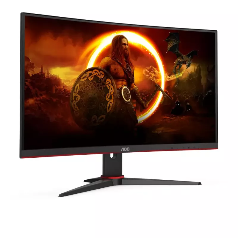 AOC G2 C27G2E/BK datora monitors 68,6 cm (27 colli) 1920 x 1080 pikseļi Full HD Melns, Sarkans
