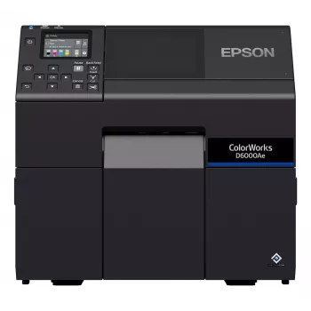 Epson ColorWorks D6000Ae etiķešu printeris Termiskā pārnese Krāsains 1200 x 1200 DPI 119 mm/s Vadu Ethernet LAN