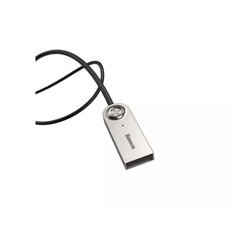 Audio kabelis Baseus CABA01-01 0,5m 3,5mm USB Type-A Melns