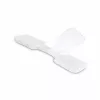 StarTech.com 3,5 collu (9 cm) kabeļu uzlīmes, 100 gab. iepakojums, baltas, āķis-āķis stiprinājuma kabeļu birkas, rakstāmās vadu uzlīmes kabeļu pārvaldībai, vadu identifikācijas birkas