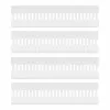 StarTech.com 3,5 collu (9 cm) kabeļu uzlīmes, 100 gab. iepakojums, baltas, āķis-āķis stiprinājuma kabeļu birkas, rakstāmās vadu uzlīmes kabeļu pārvaldībai, vadu identifikācijas birkas