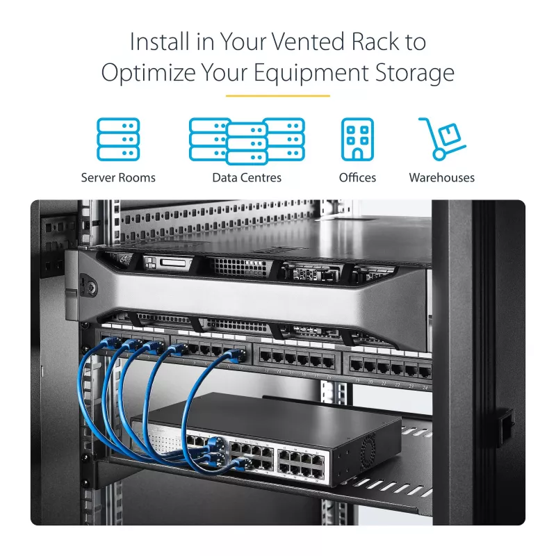 StarTech.com CABSHELF116V2PK statīva piederums statīva plaukts