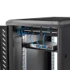 StarTech.com 1U fiksēts serveru statīva stiprināšanas plaukts - 10 collu dziļš tērauda universāls konsoles paliktnis 19 collu AV/ tīkla iekārtu statīvam - lielas slodzes tērauds - svara ietilpība 44 mārciņas/20 kg, melns
